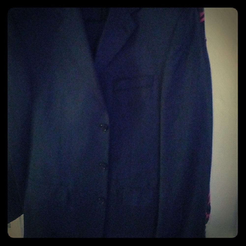 Black Calvin klein suit